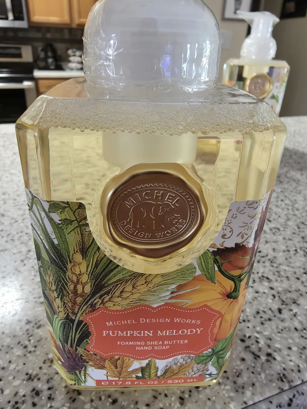 Michel Design Works Pumpkin Melody Foaming Shea Butter Hand Soap - Gold